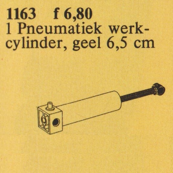 LEGO sættet TECHNIC Pneumatic Piston Cylinder 60mm