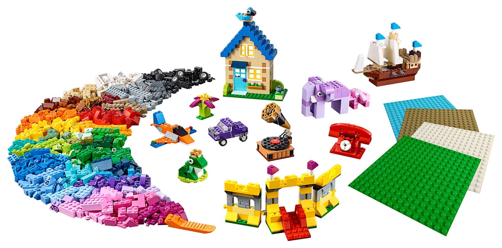 LEGO sættet Bricks Bricks Plates