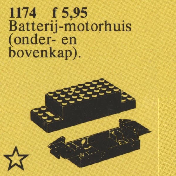 LEGO sættet Motorhome for Basic Motor 4.5V/Train Motor 12V