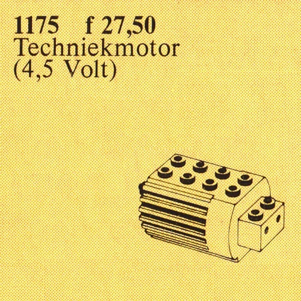 LEGO sættet 4.5v TECHNIC Motor