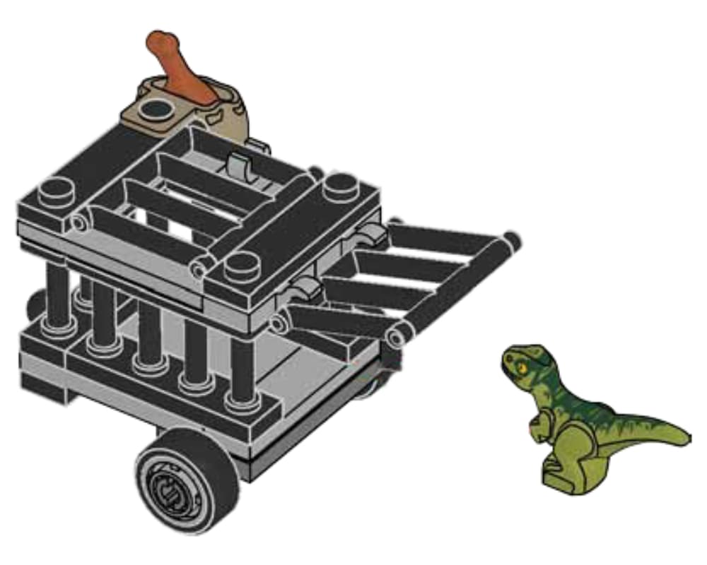 LEGO sættet Baby Dino Transport