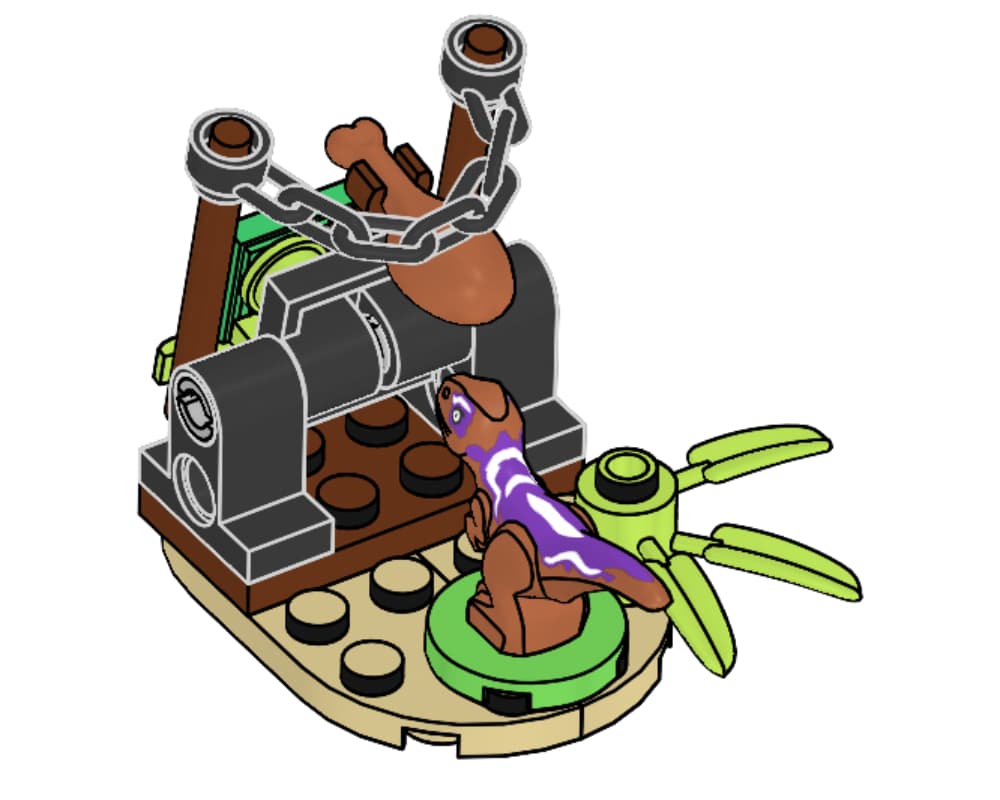 LEGO sættet Raptor and Trap