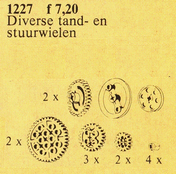 LEGO sættet Gear Wheel Assortment