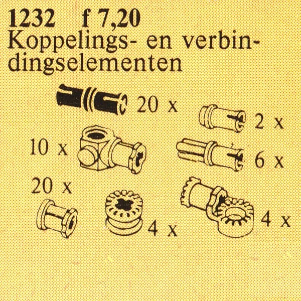 LEGO sættet Toggle Joints & Connectors