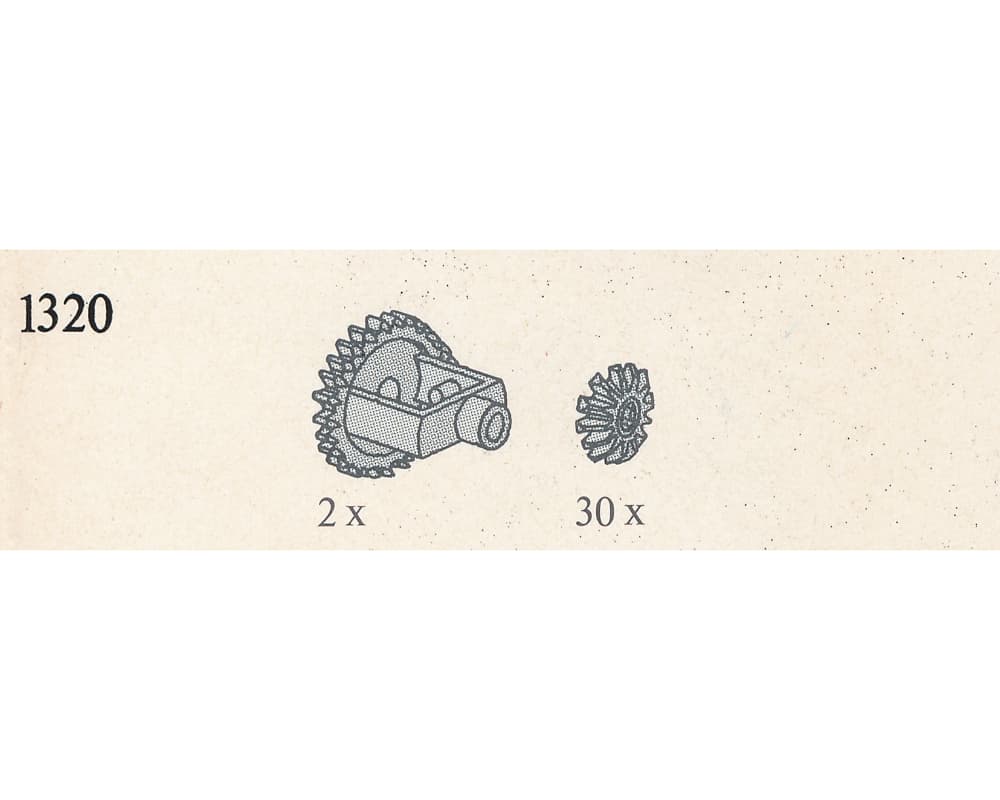 LEGO sættet Differential and Bevel Gears