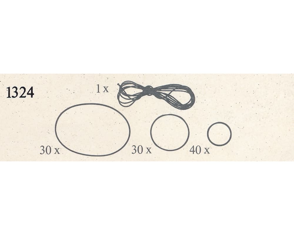 LEGO sættet Rubber Bands and String