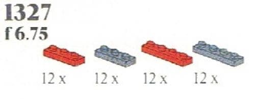 LEGO sættet Red/Black Plates