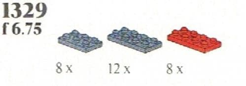 LEGO sættet Red/Black Plates