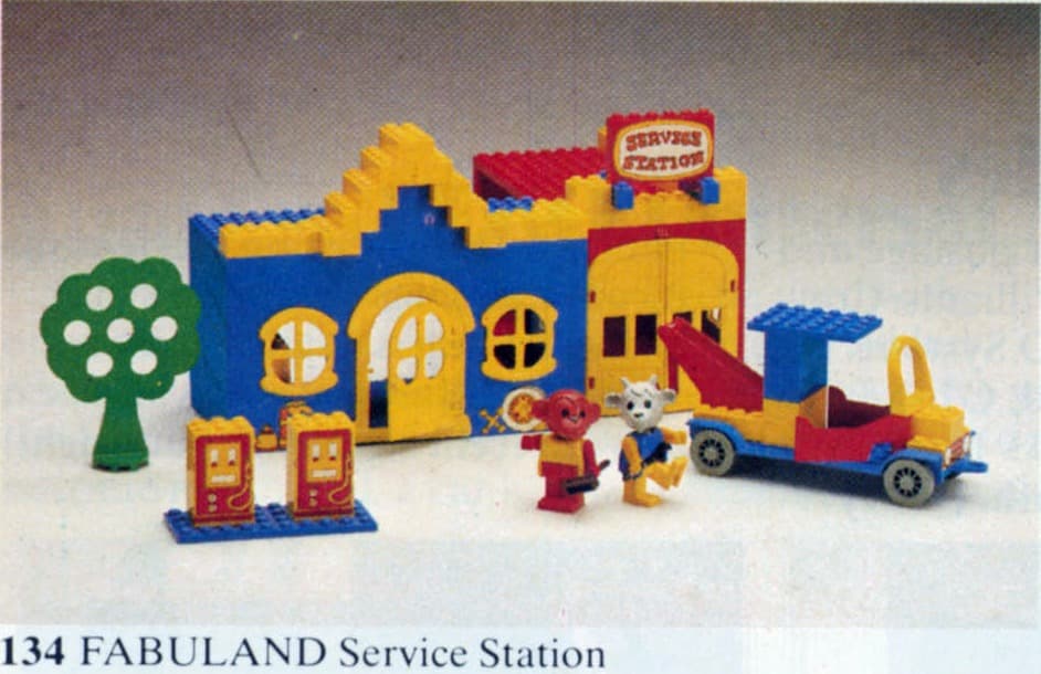 LEGO sættet Service Station