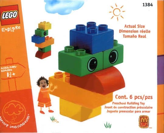 LEGO sættet Bird (Pre-School Building Toy) (Explore)