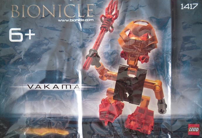 LEGO sættet Vakama (Polybag version)