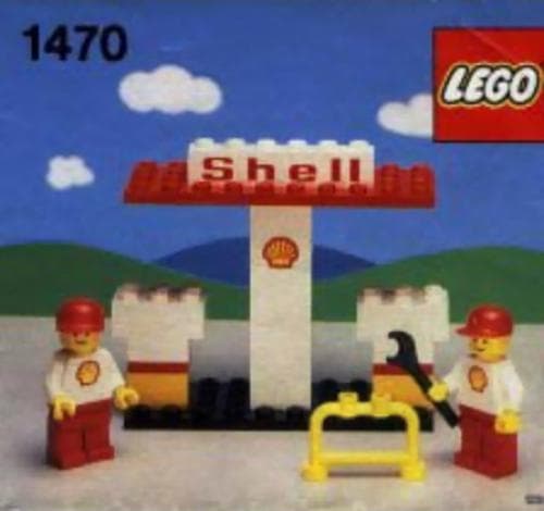 LEGO sættet Shell Station