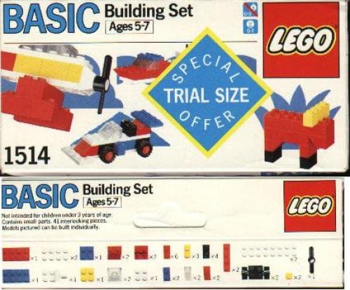 LEGO sættet Basic Building Set Trial Size