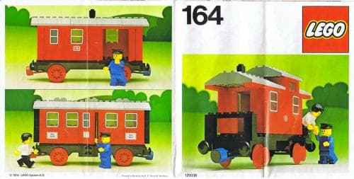 LEGO sættet Passenger Wagon