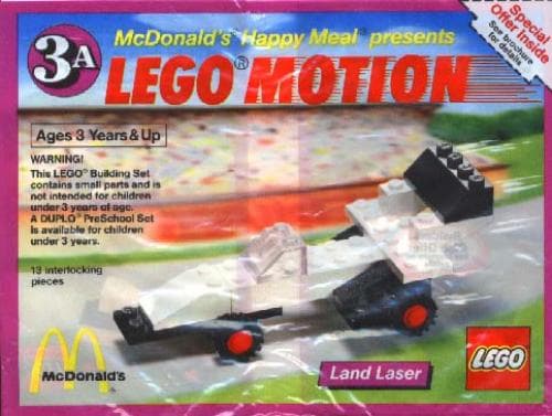 LEGO sættet Lego Motion 3A, Land Laser