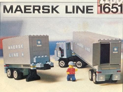 LEGO sættet Maersk Line Container Truck