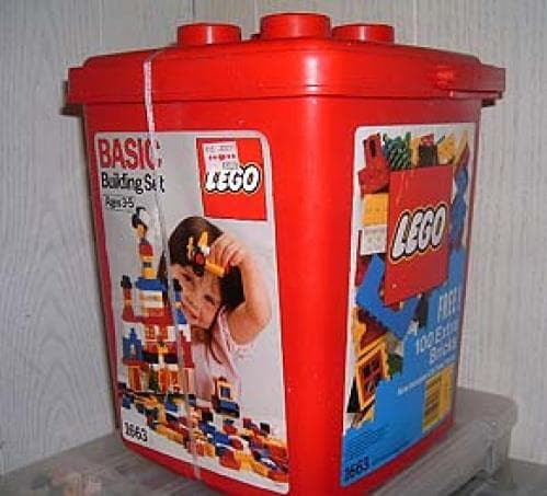 LEGO sættet Basic Building Set in Bucket