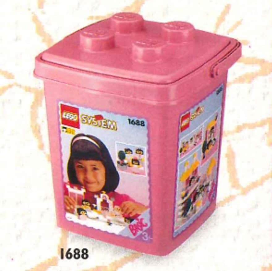LEGO sættet Large Bucket for Her