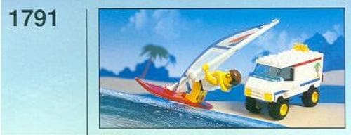 LEGO sættet Windsurfer & Van