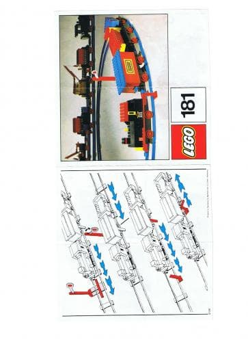 LEGO sættet Complete Train Set with Motor, Signals and Switch