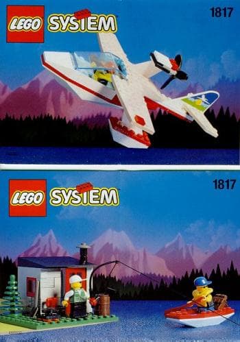 LEGO sættet Sea Plane with Hut and Boat