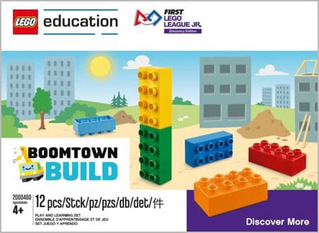 LEGO sættet BOOMTOWN BUILD Discover More