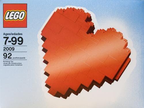 LEGO sættet Heart 2009