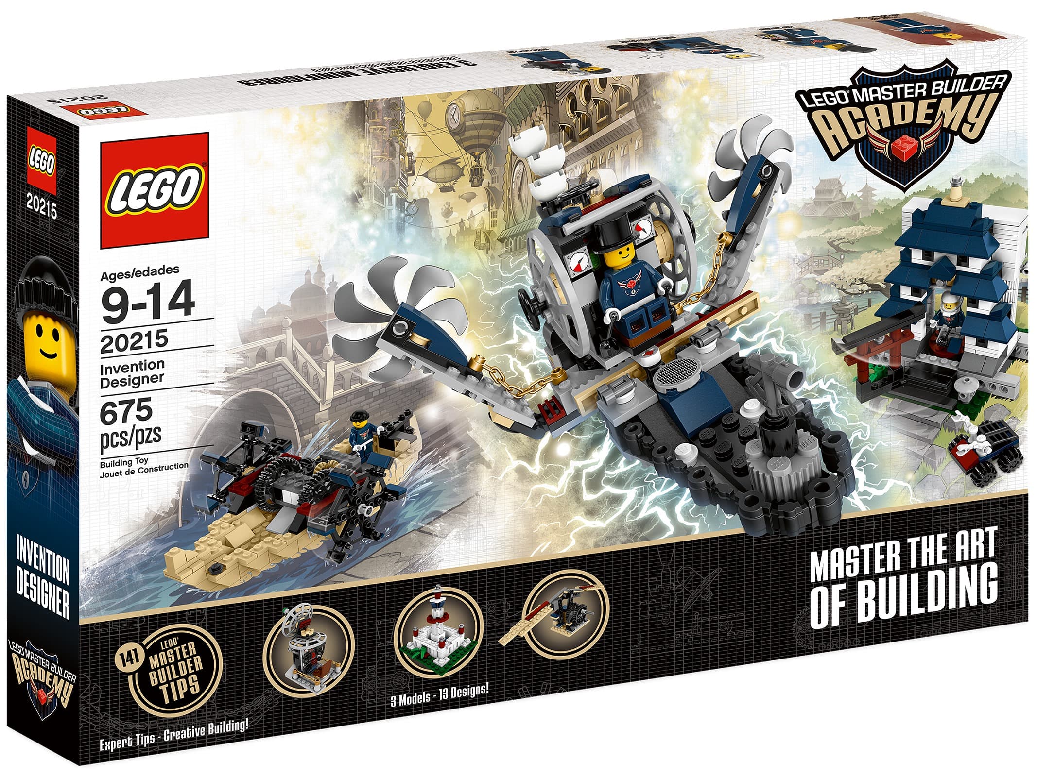 LEGO sættet Invention Designer (Kits 10 - 12)