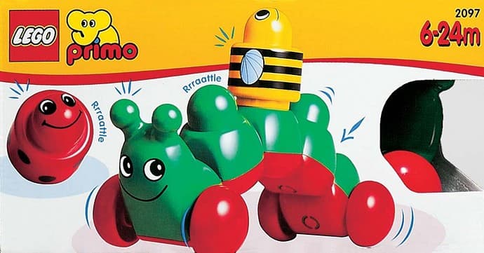 LEGO sættet Caterpillar and Friends