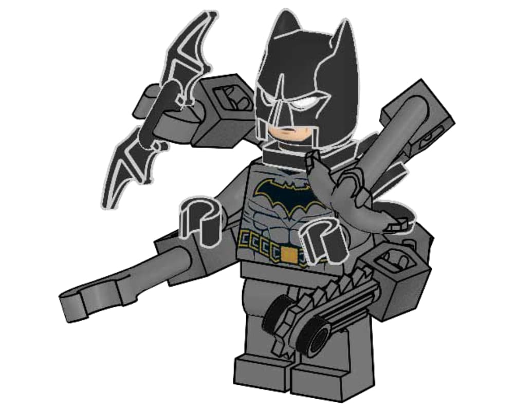 LEGO sættet Batman - Mechanical Arms Backpack
