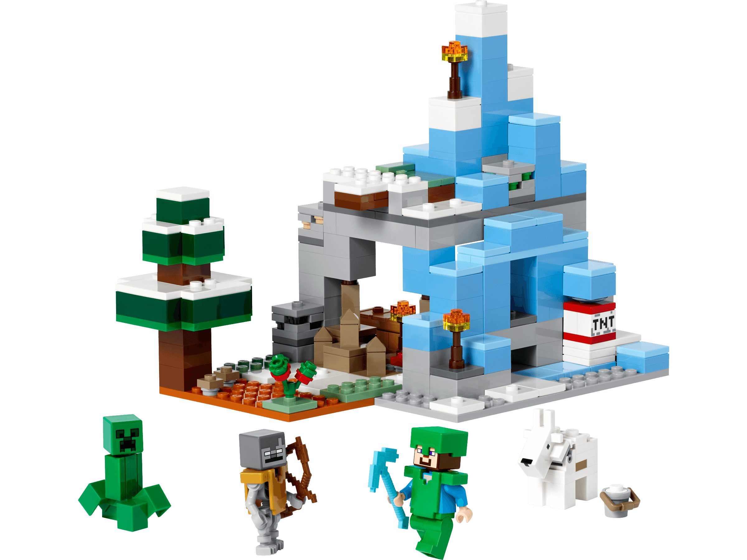 LEGO sættet The Frozen Peaks