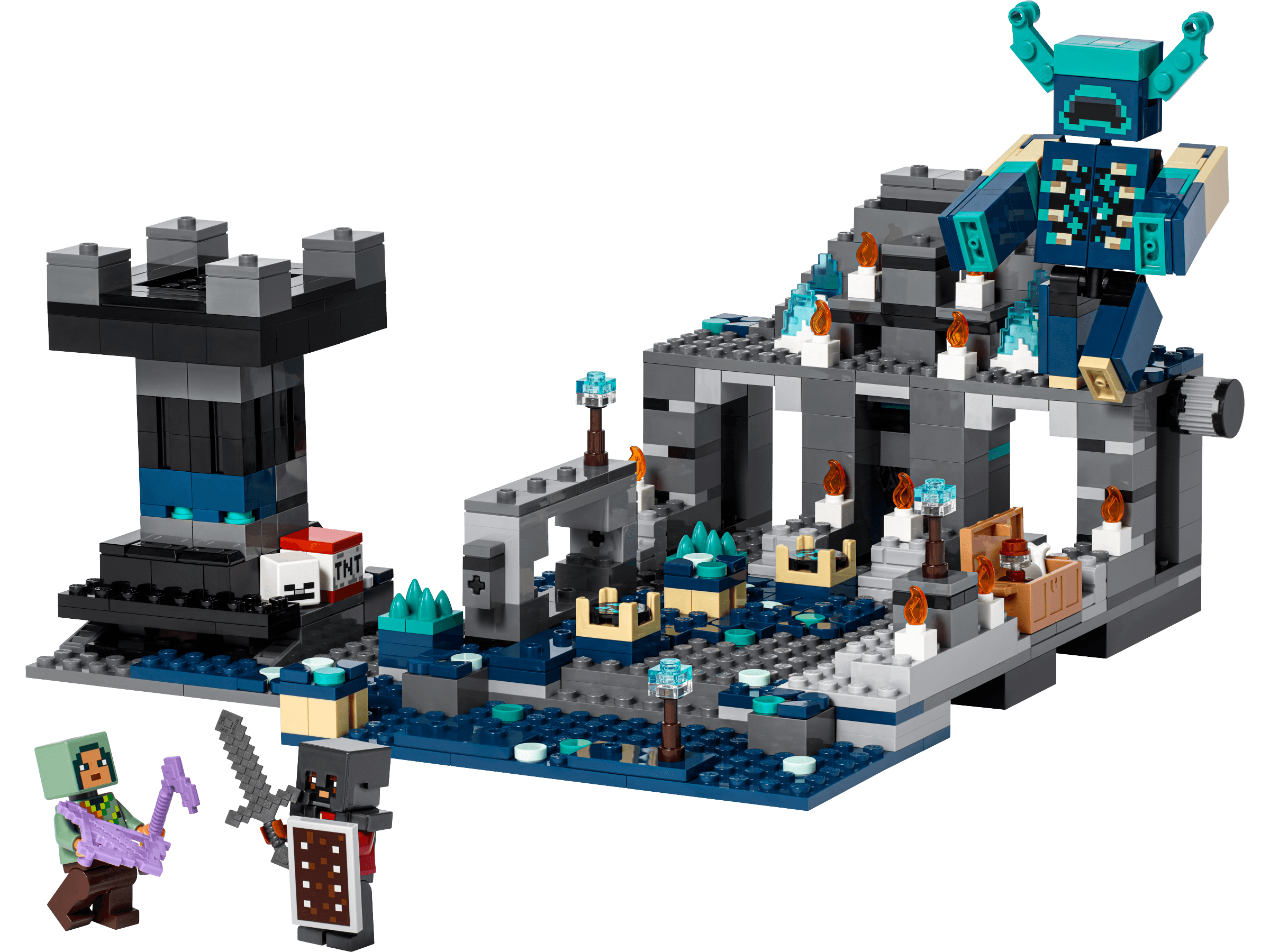 LEGO sættet The Deep Dark Battle
