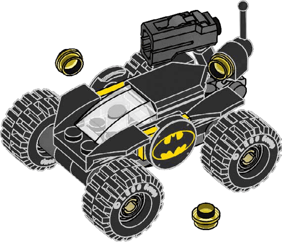 LEGO sættet Off-road Batmobile