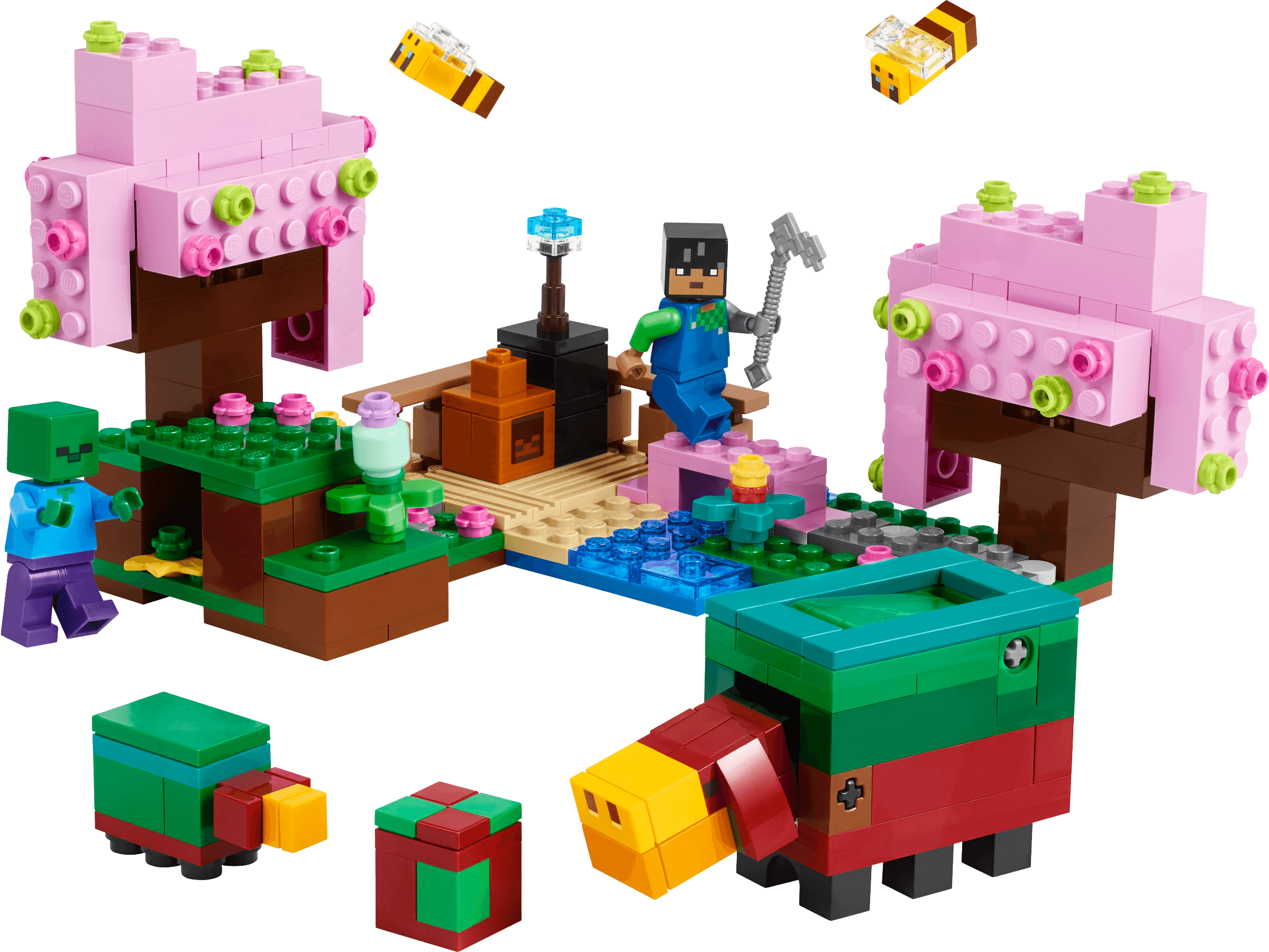 LEGO sættet The Cherry Blossom Garden