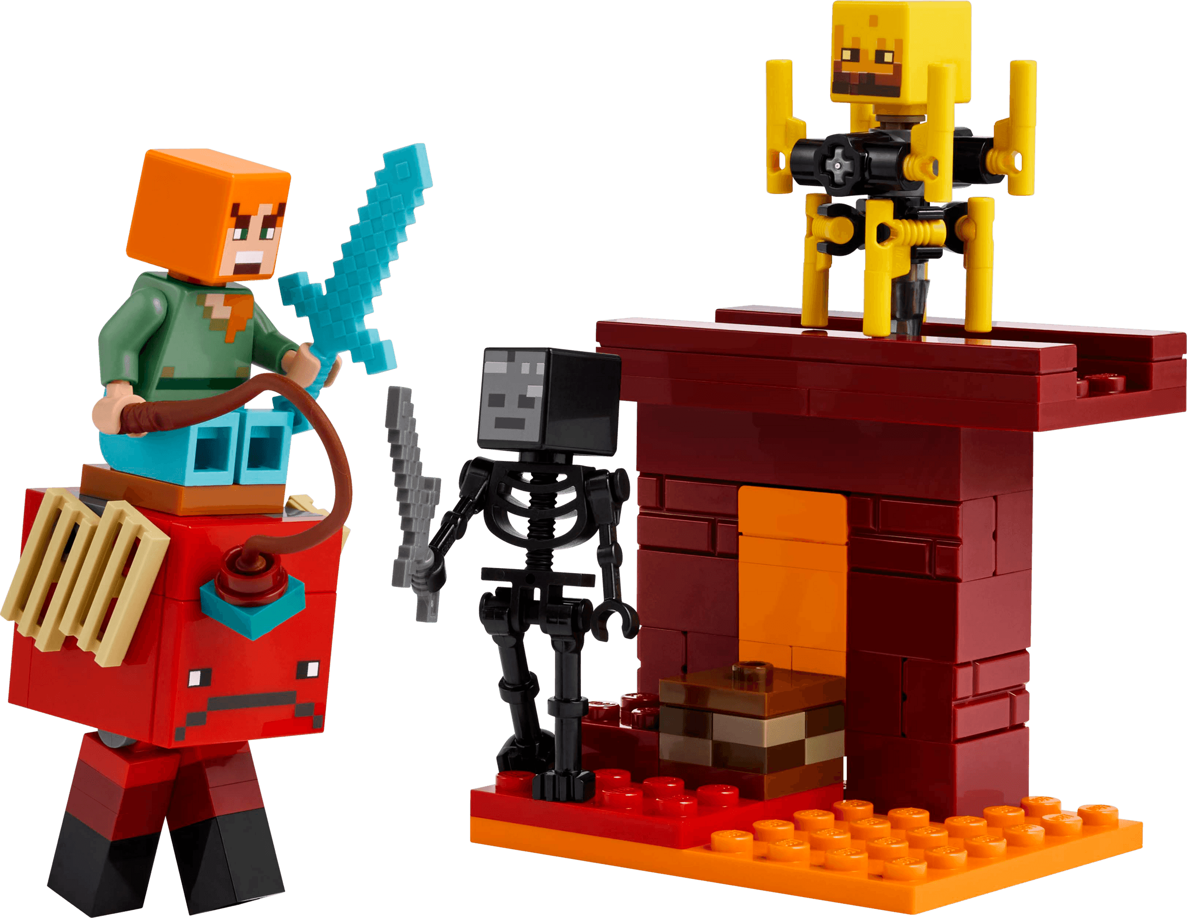 LEGO sættet The Nether Lava Battle