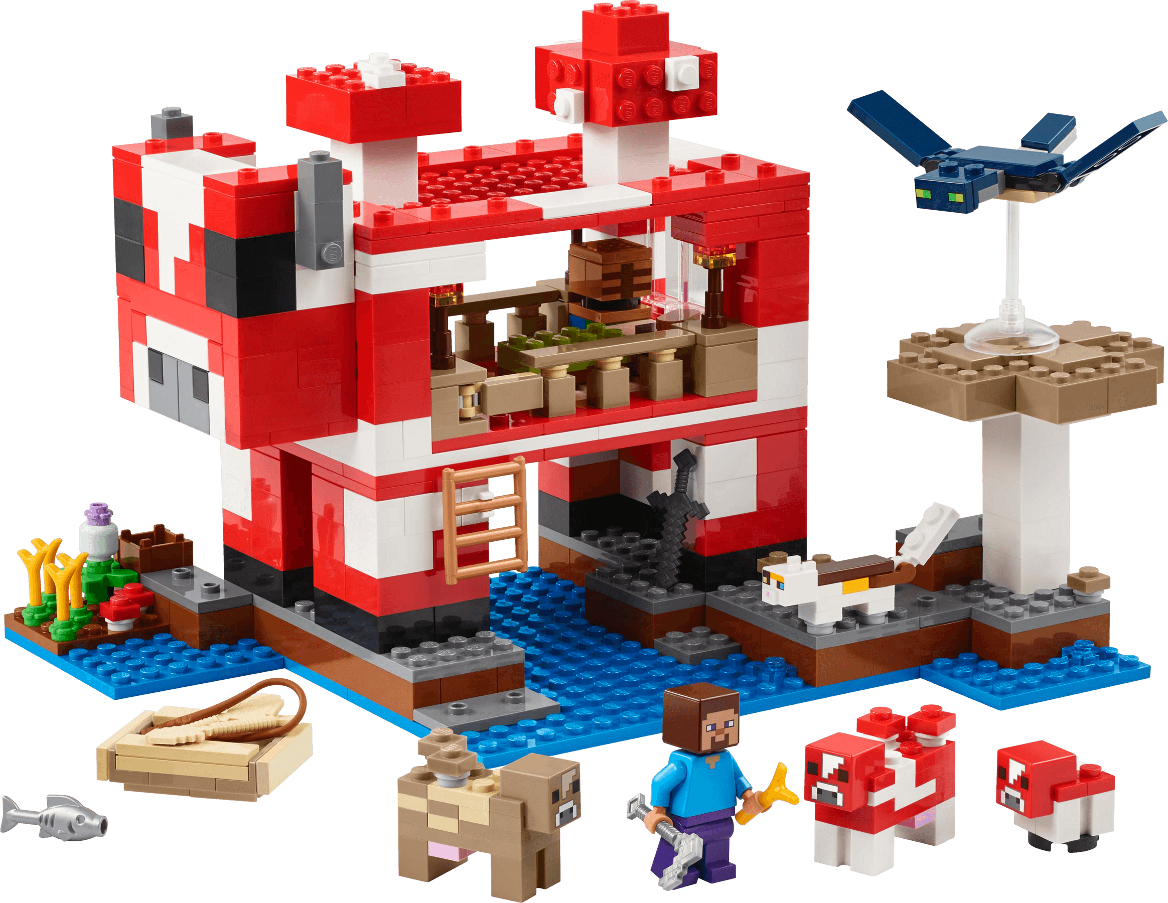 LEGO sættet The Mooshroom House