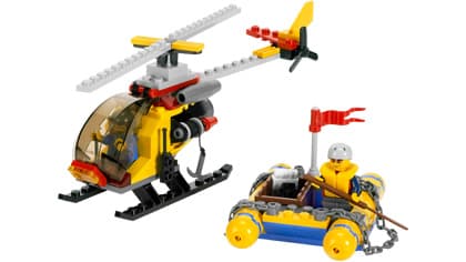 LEGO sættet Helicopter and Raft