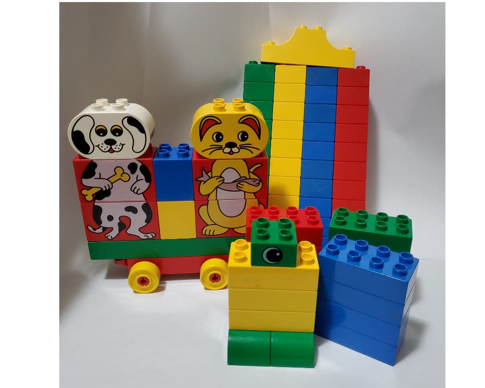 LEGO sættet Large Puppy Clearpack