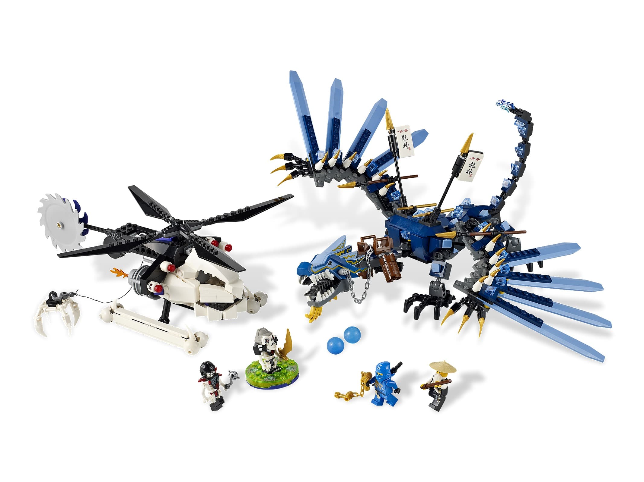 LEGO sættet Lightning Dragon Battle