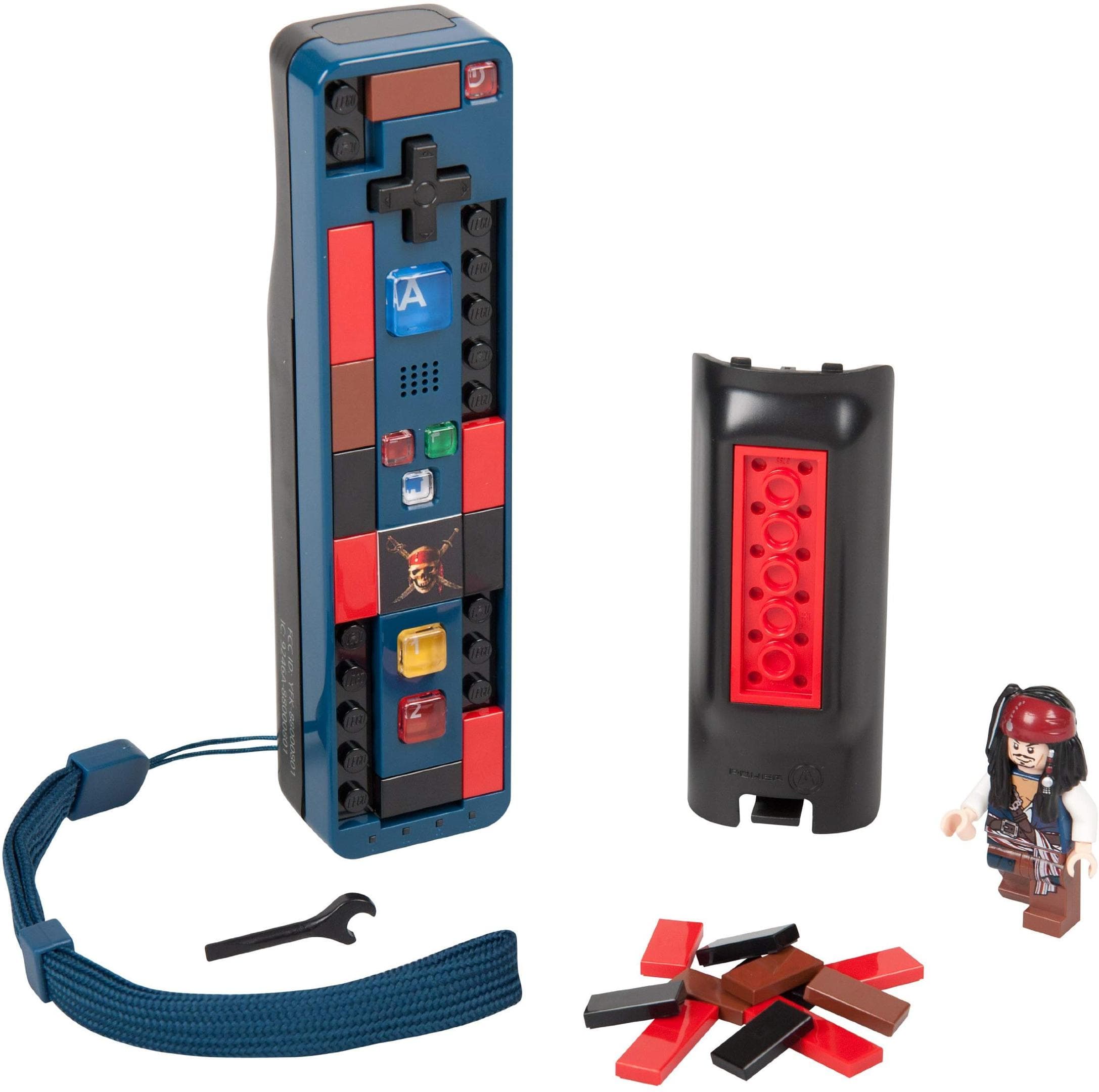LEGO sættet Play and Build Remote for Nintendo Wii - Pirates of the Caribbean