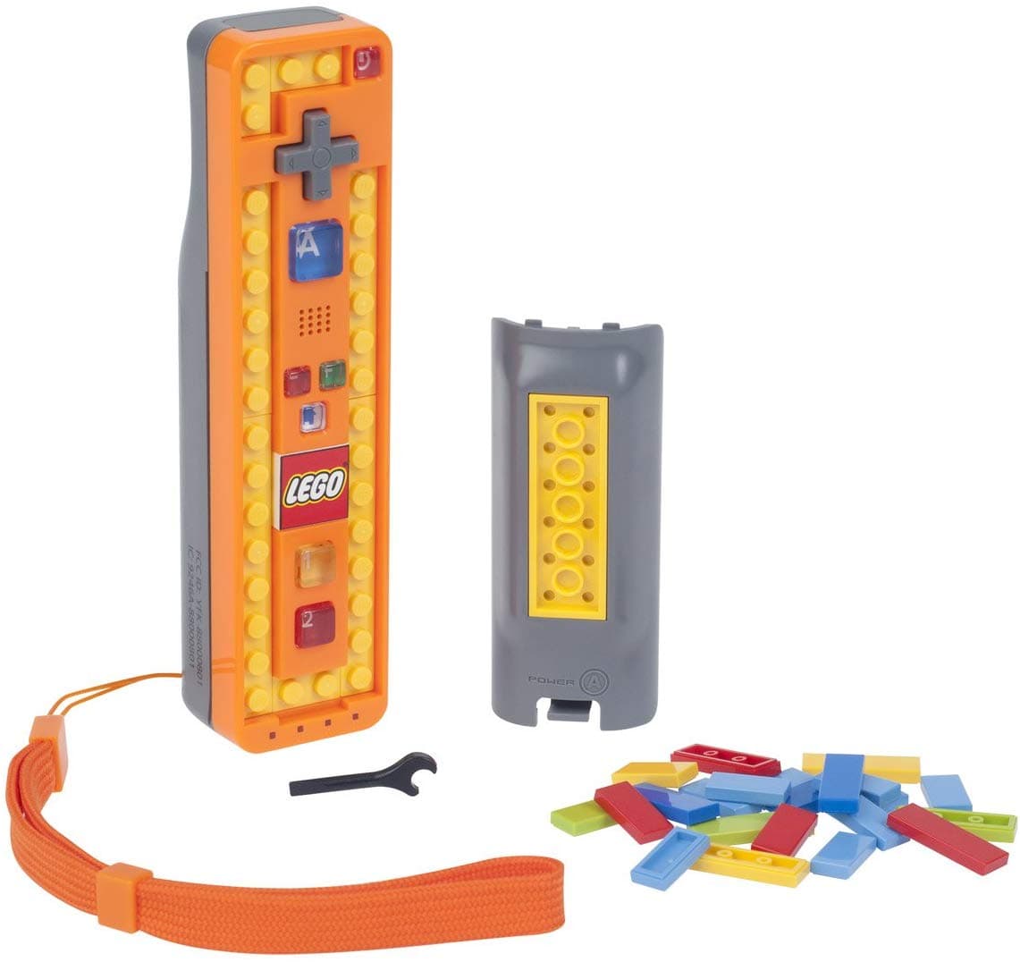 LEGO sættet Play and Build Remote for Nintendo Wii - Orange
