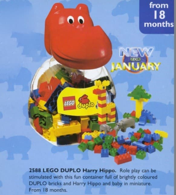 LEGO sættet Safari Hippo