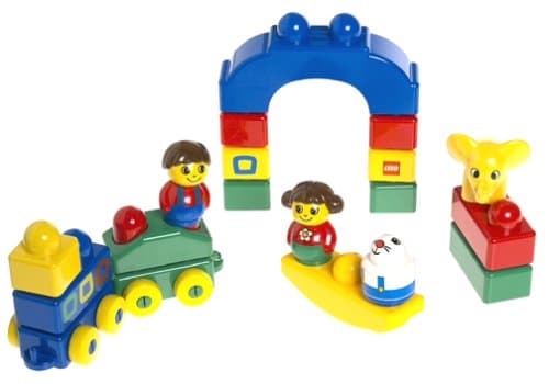 LEGO sættet Happy Explorers Stack 'n' Learn