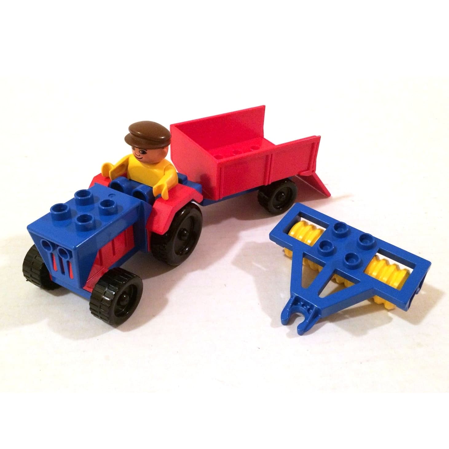 LEGO sættet Tractor and Farm Machinery