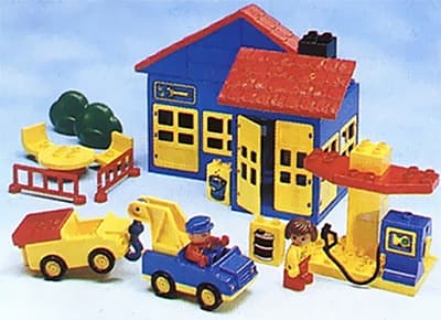 LEGO sættet Service Station