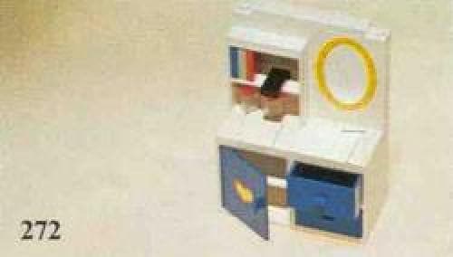 LEGO sættet Dressing Table with Mirror