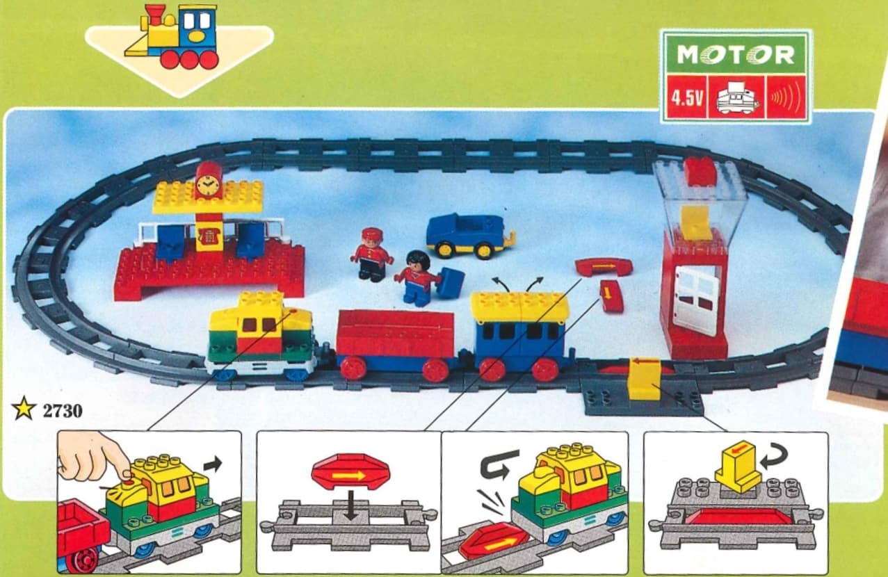 LEGO sættet Electric Play Train Set