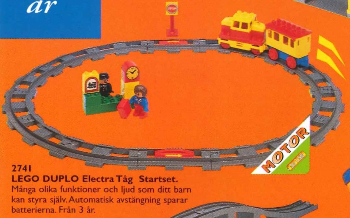 LEGO sættet Electric Train Starter Set