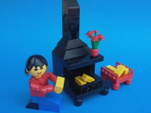 LEGO sættet Fireplace