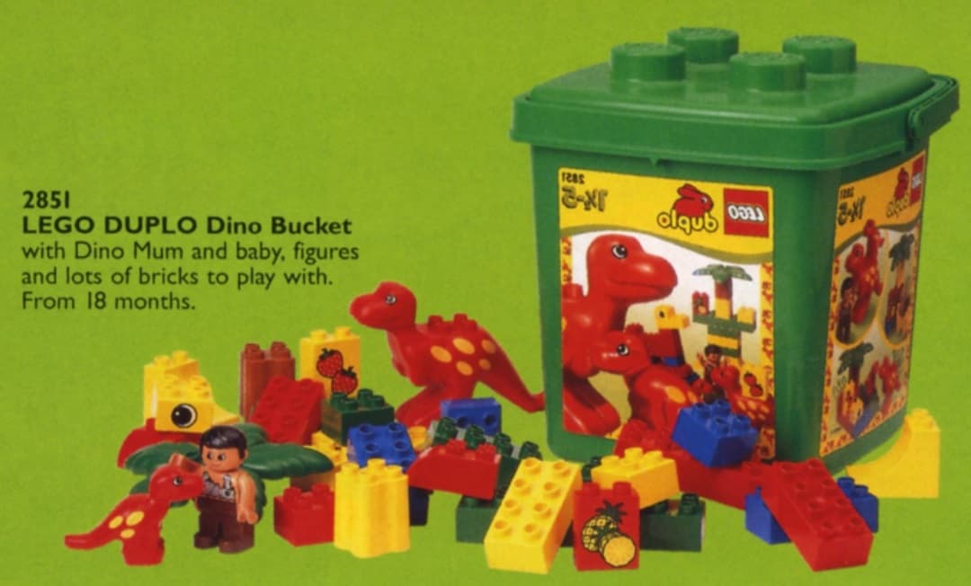 LEGO sættet Medium Dino Bucket